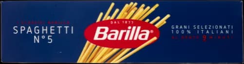 Barilla spaghetti nr 5 - idealny wybór do pysznych dań włoskich